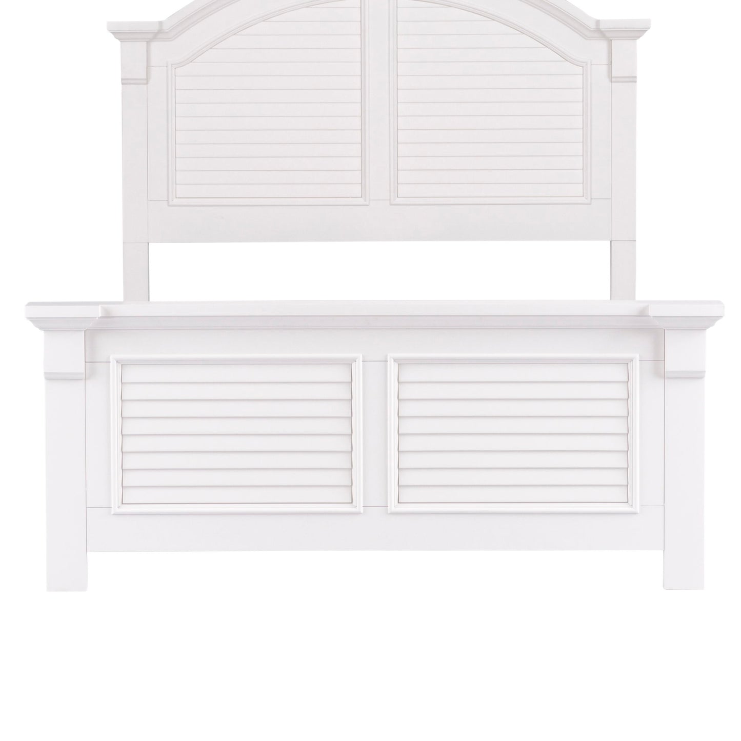 Summer House - Full Panel Footboard - Oyster White