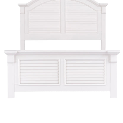 Summer House - Full Panel Footboard - Oyster White