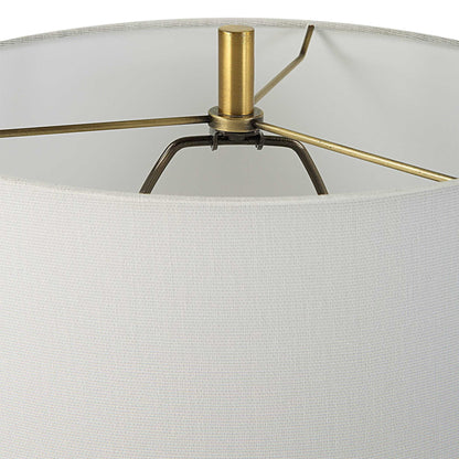 Kaimana - Aged Buffet Lamp - Blue