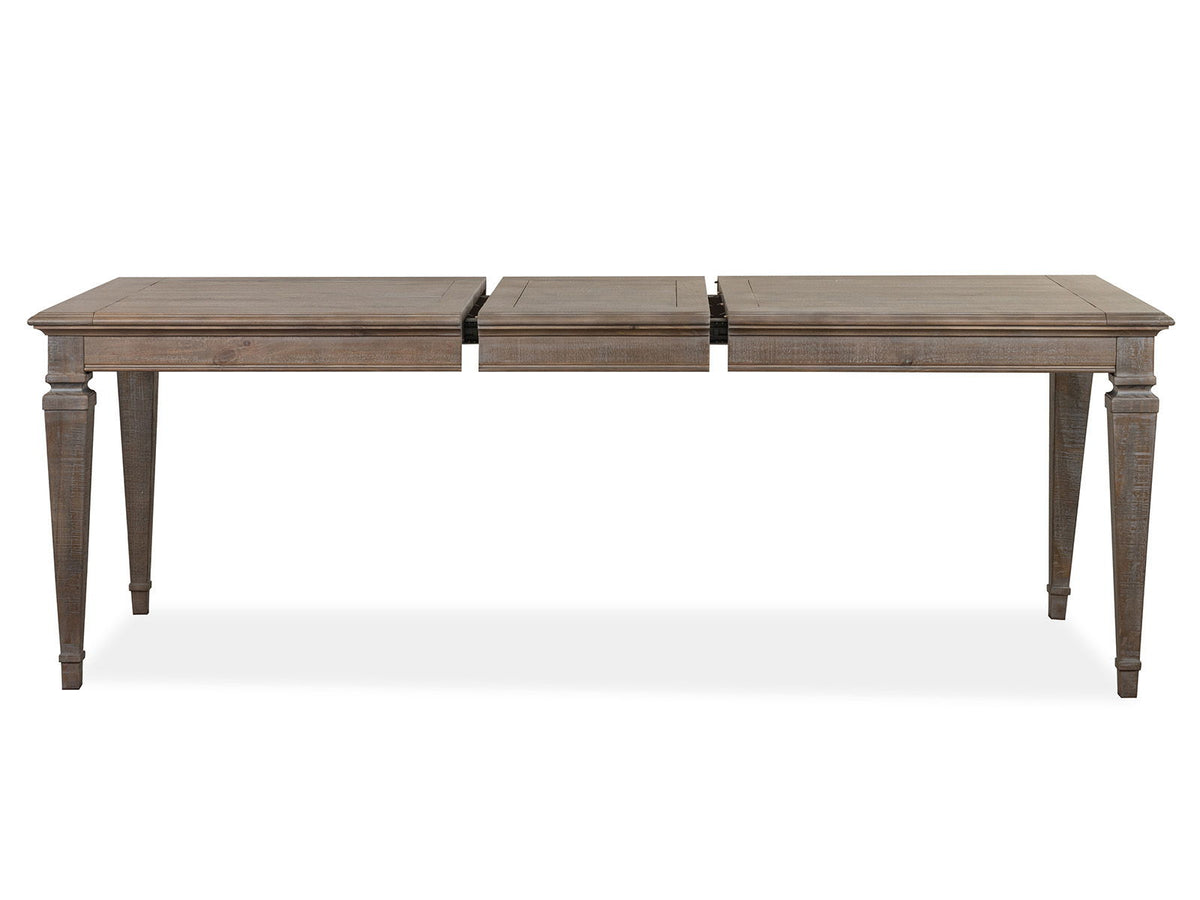 Lancaster - 3 Piece Extendable Rectangular Dining Table Set