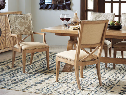 Los Altos - Alderman Upholstered Arm Chair - Light Brown