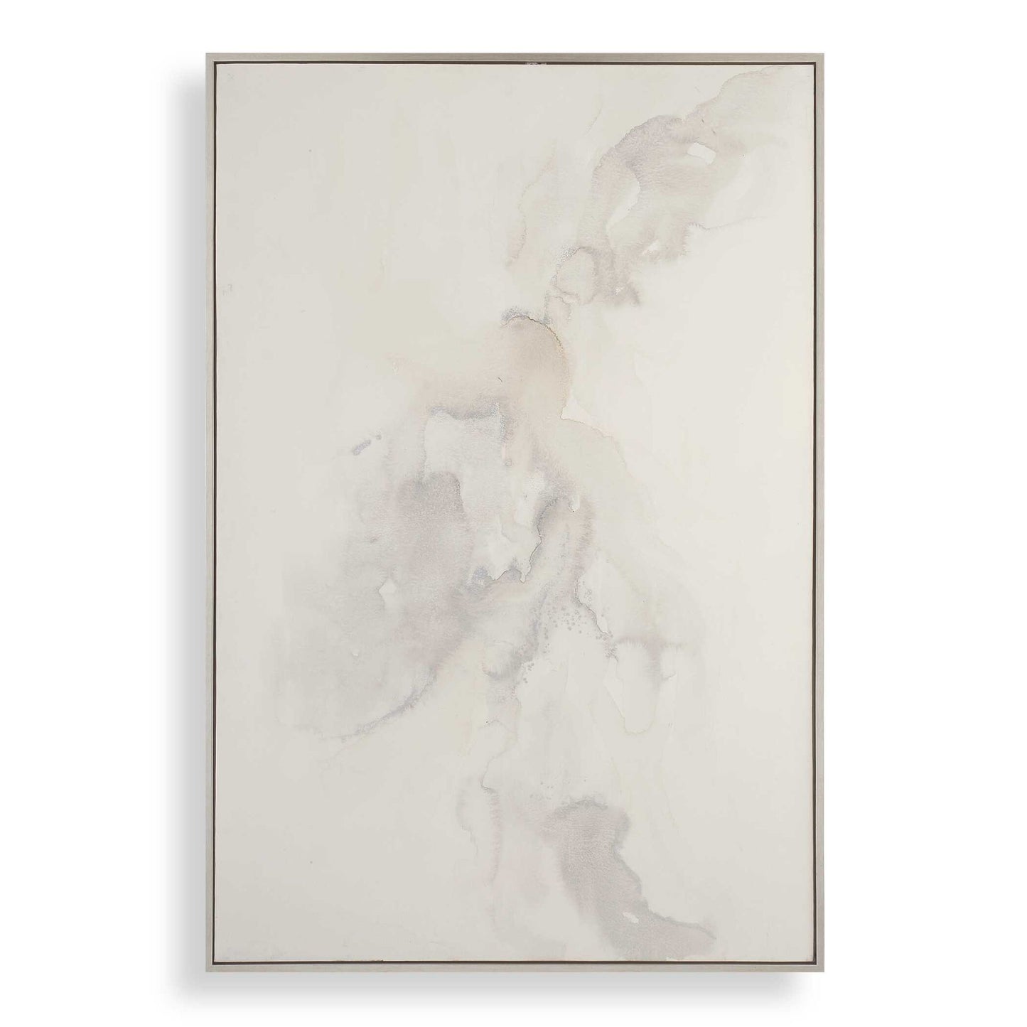 Evaporate - Abstract Art - Brown / Gray / Silver / Woodtone