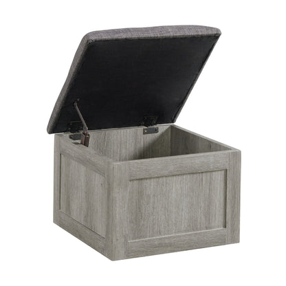 Uster - 2 Piece Occasional Set (Coffee Table And End Table) - Light Gray