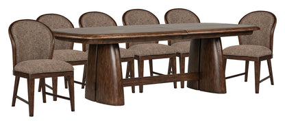 Belville - Extendable Trestle Dining Table Set