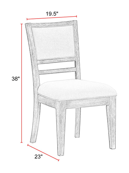 Breckenridge - Upholstered Dining Chair (Set of 2) - Brown