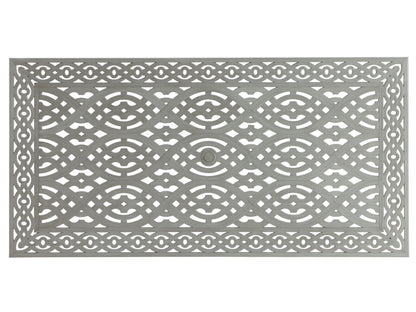 Silver Sands - Rectangular Dining Table - Pearl Silver