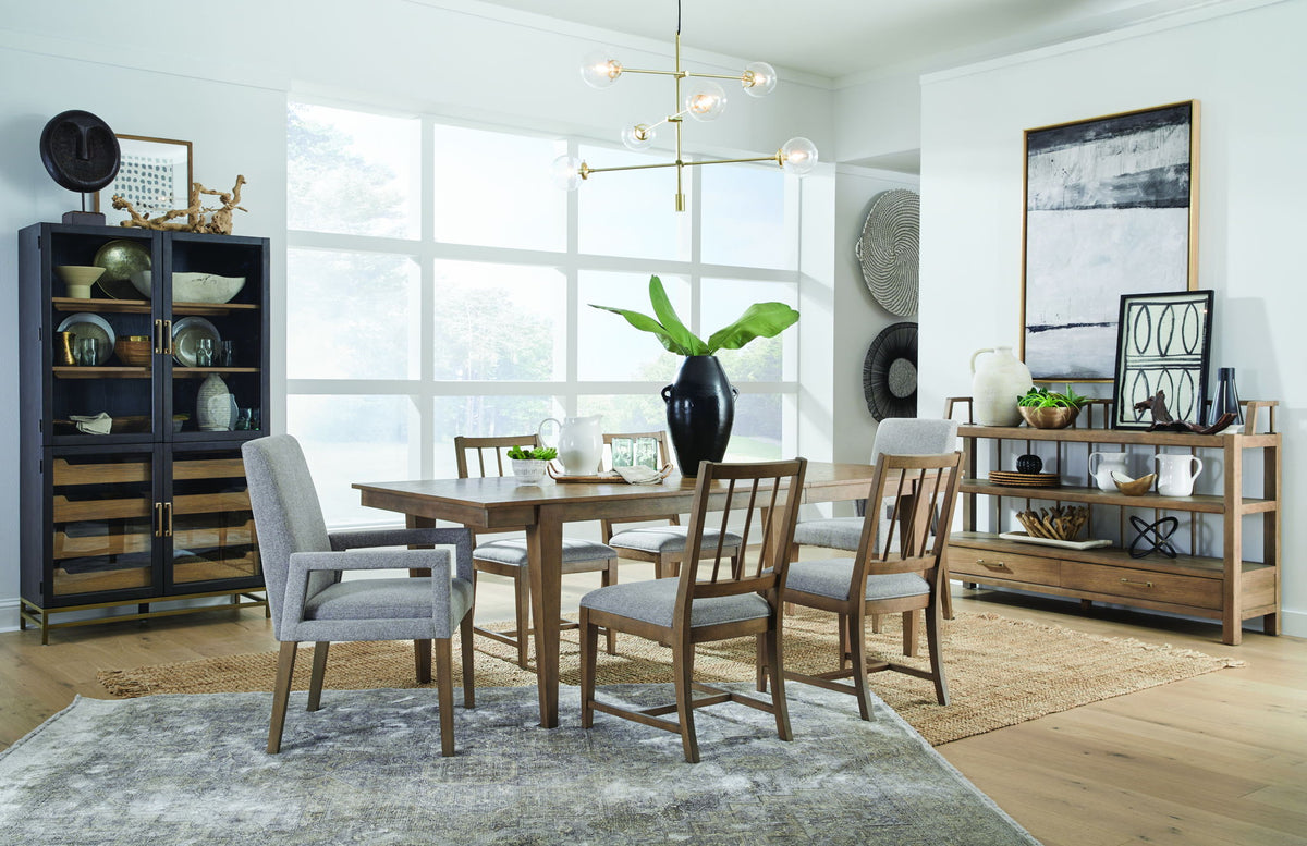 Lindon - Two Tone Dining Cabinet - Coffee Bean
