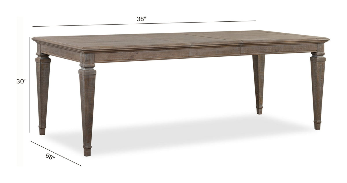 Lancaster - 10 Piece Extendable Rectangular Dining Table Set