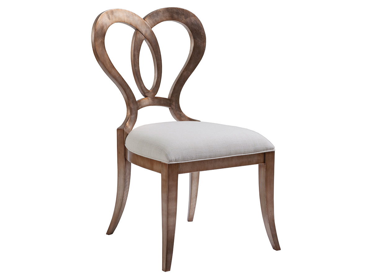 Signature Designs - Melody Side Chair - Silver Leaf