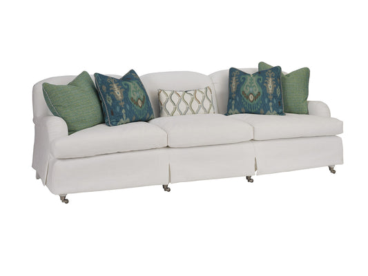Barclay Butera Upholstery - Athos Sofa With Casters - White