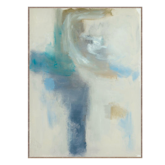 Lapis I - 36" x 48" Painting Art by Buddy Whitlock - Blue
