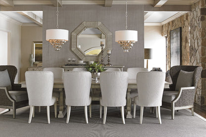 Oyster Bay - Selden Octagonal Mirror - Pearl Silver