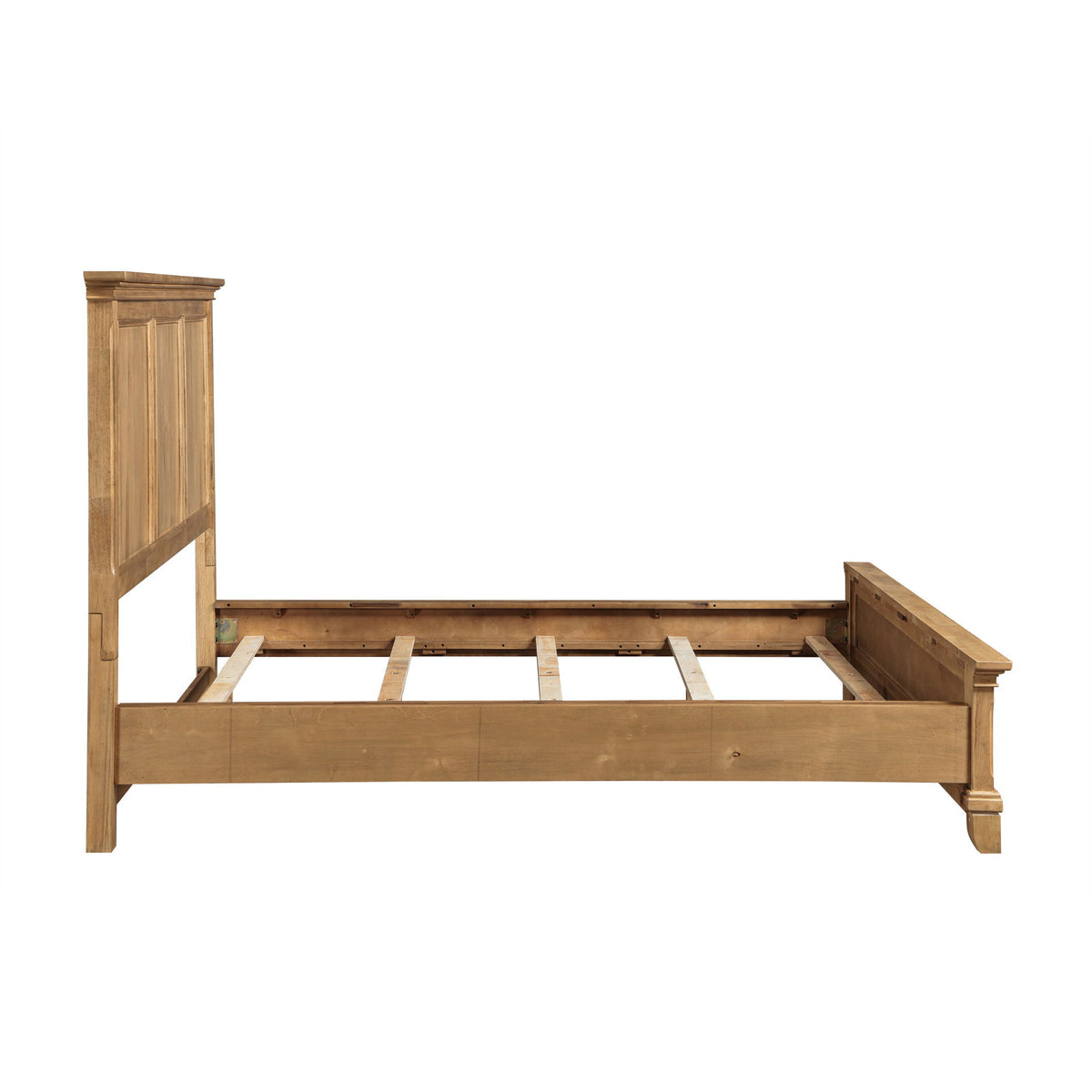 Sunstone - 6/6 - 6/0 Eastern King / Western King Panel Footboard & Slats - Honey