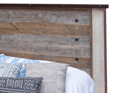 Antique - Queen Headboard - Multicolor