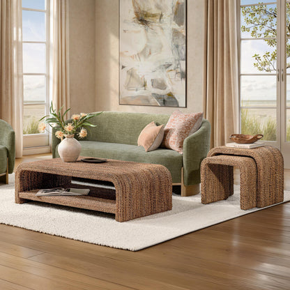 Luma - Coffee Table - Harvest Abaca