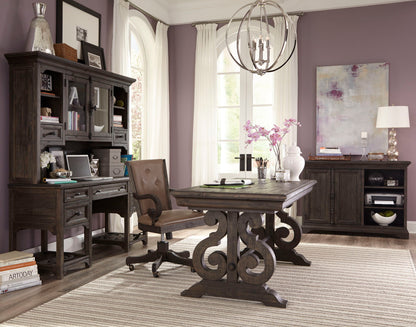 Bellamy - Desk Base - Peppercorn