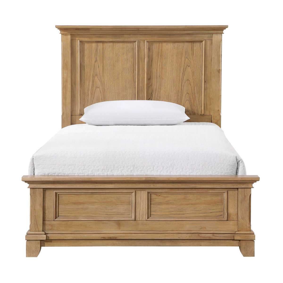 Sunstone - 4/6 Full Panel Footboard & Slats - Honey