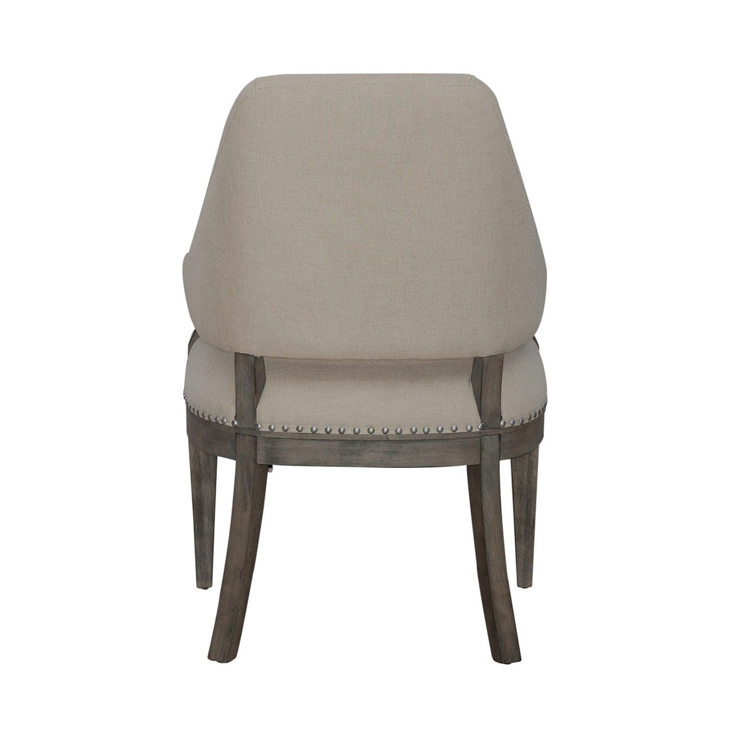 River Place - Trestle Table Top - Riverstone White & Tobacco