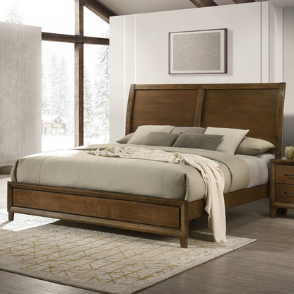 Ballard - Western King Panel Side Rails - Walnut