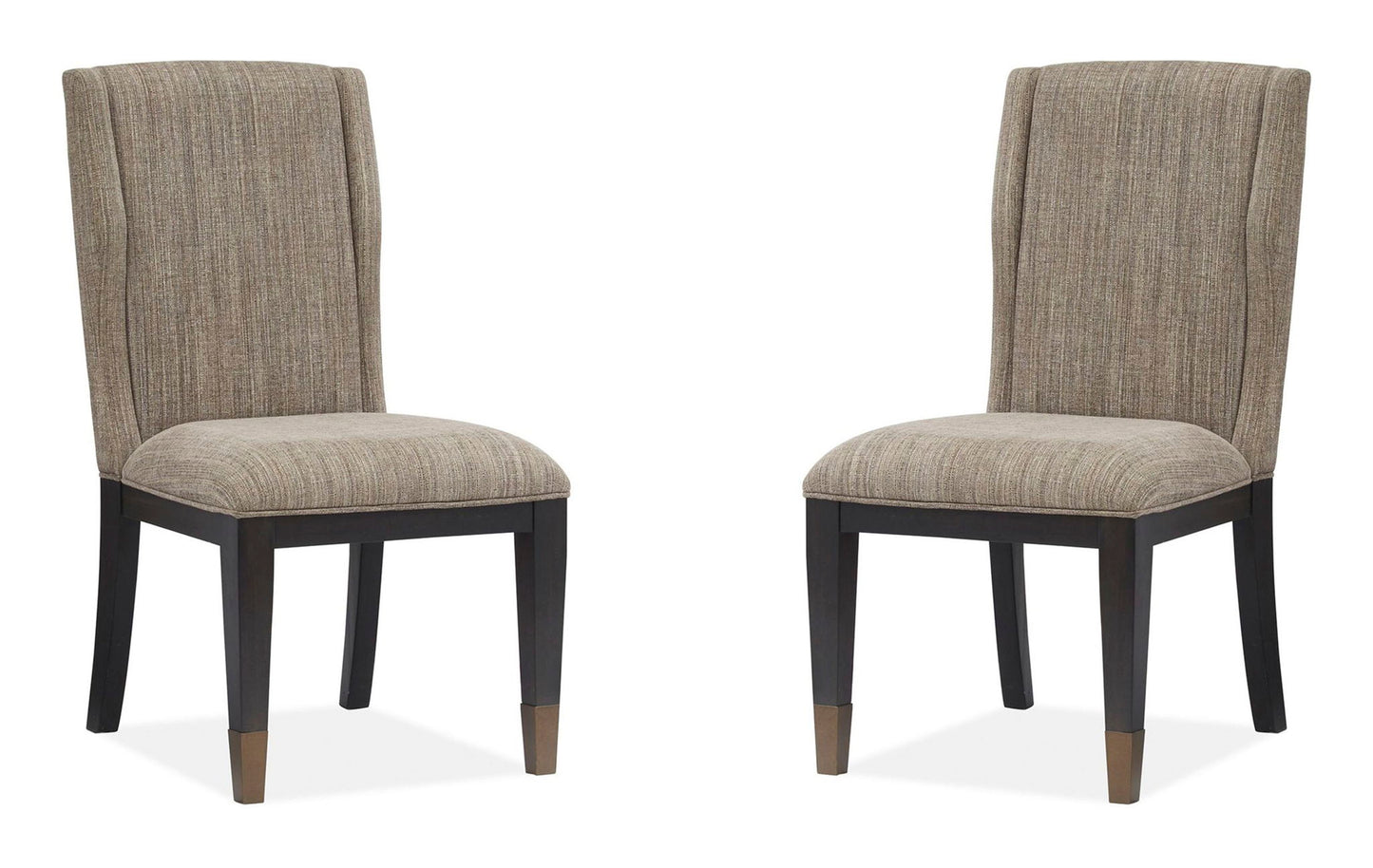 Ryker - Upholstered Host Side Chair (Set of 2) - Homestead Brown