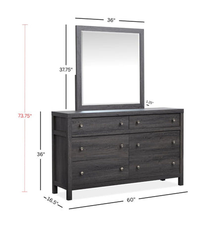 Merrifield - Double Drawer Dresser