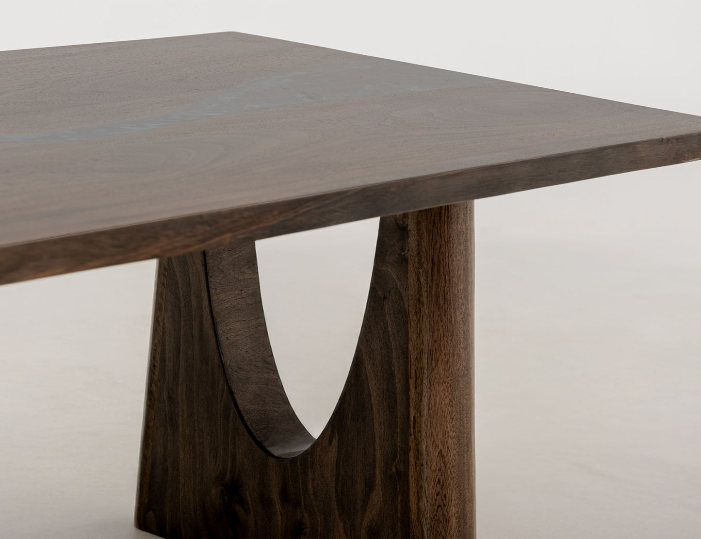 Zaphiro - Table Base - Dark Brown