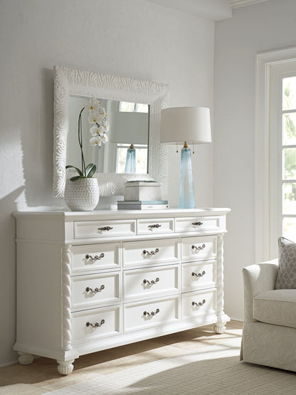 Villa Blanca - Aegean Triple Dresser - White