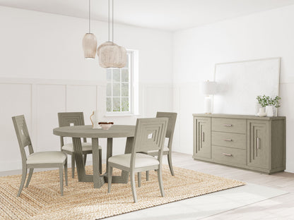 Cascade - Round Dining Table Top - Dovetail