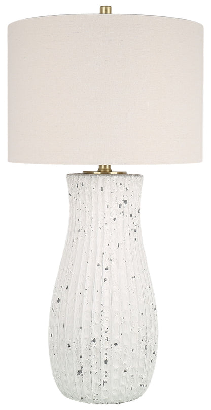 Chalkshore - 31 X 16 - Ceramic Table Lamp - White Speckled Ceramic