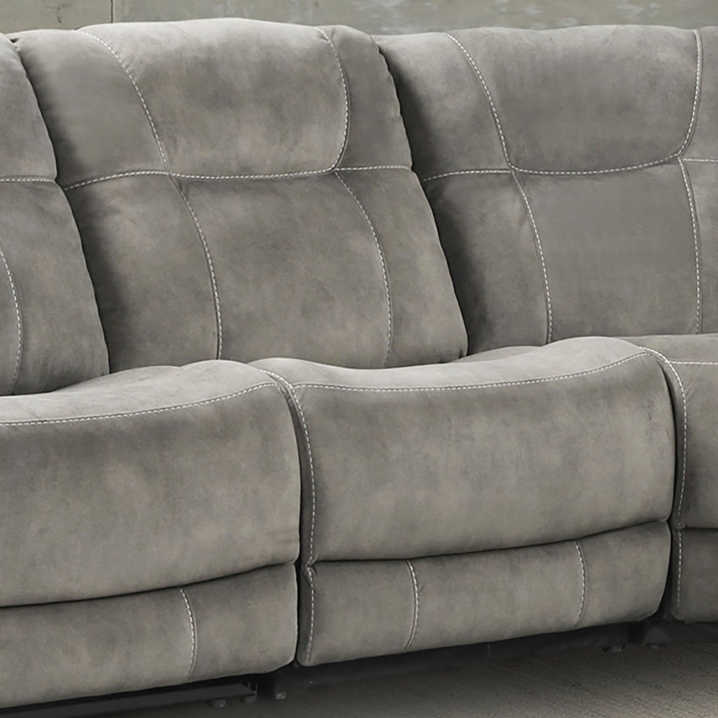 Cooper - Manual Armless Recliner - Shadow Natural