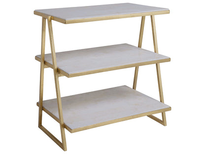 Signature Designs - Cumulus Capiz Triangular Tier Table