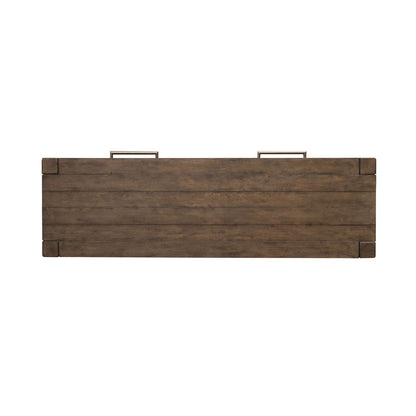 Broadmore - Console Table - Cobblestone Brown