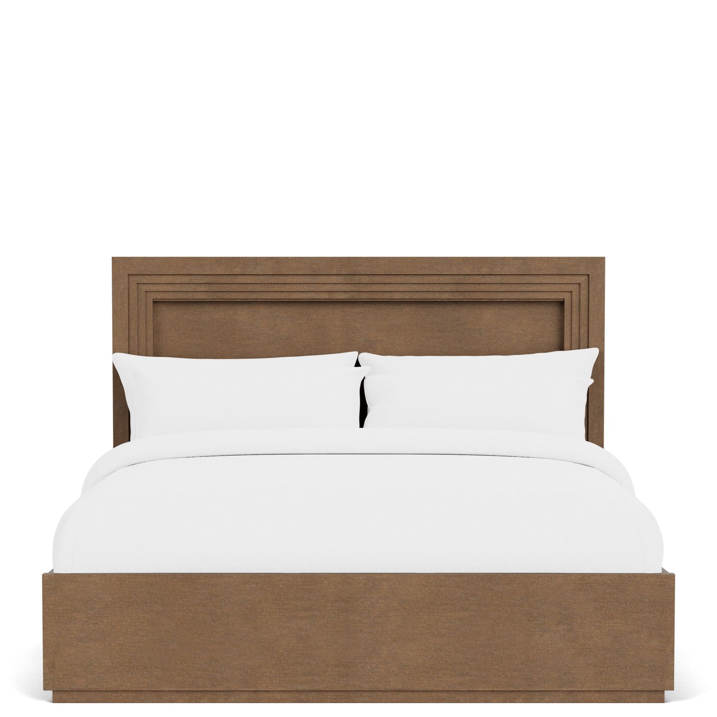 Cascade - California King / King Panel Headboard With Light - Casual Mink