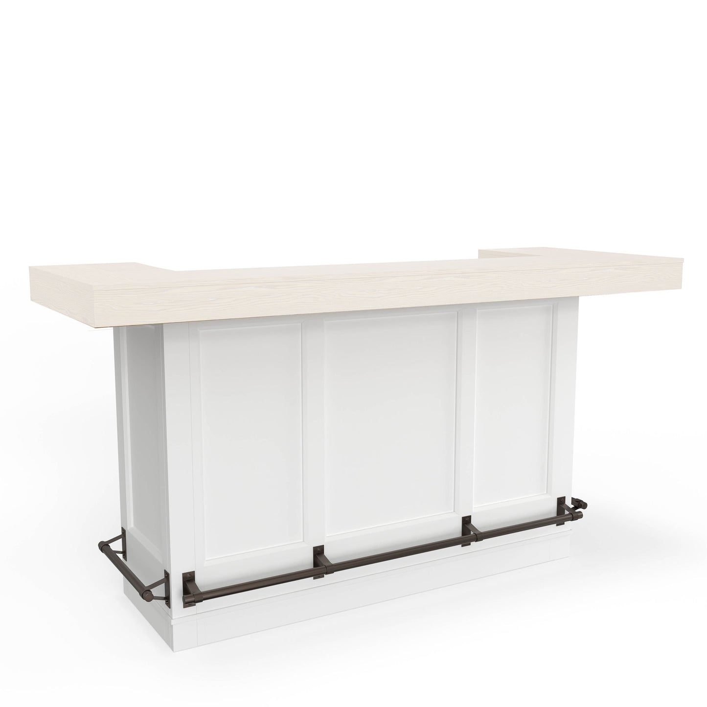 Americana Modern Dining - Bar Base With Quartz Insert - Cotton