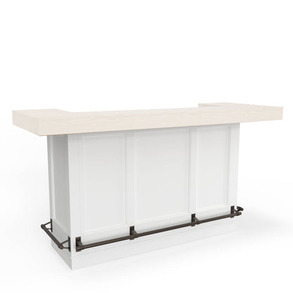 Americana Modern Dining - Bar Base With Quartz Insert - Cotton