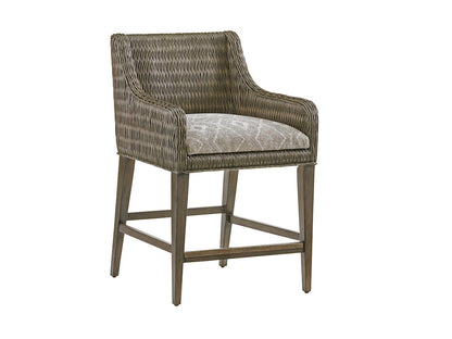 Cypress Point - Turner Woven Bar Stool