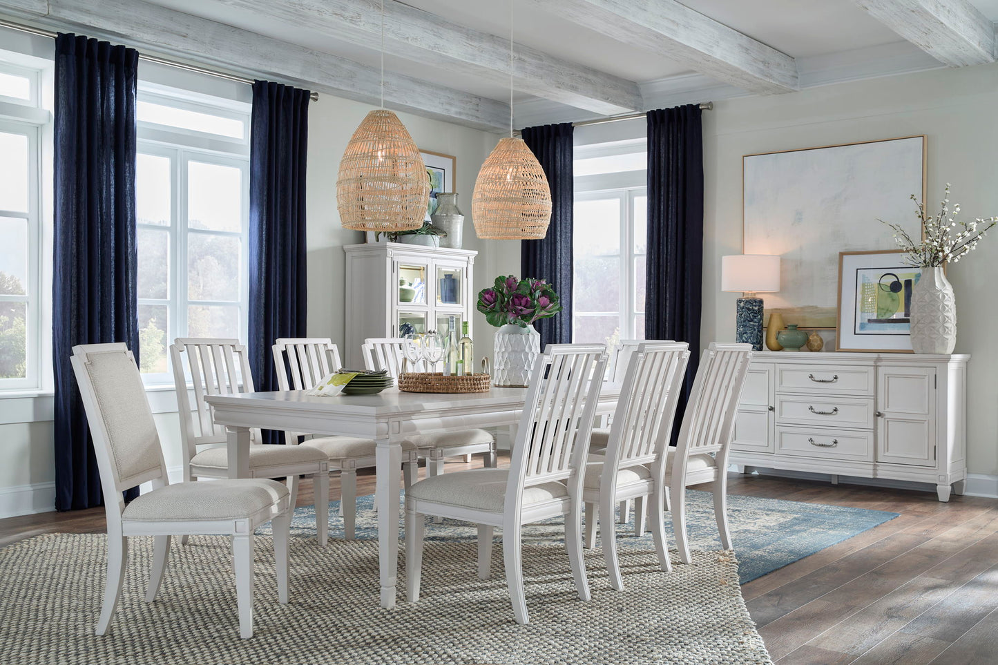 Willowbrook - Upholstered Side Chair (Set of 2) - Egg Shell White