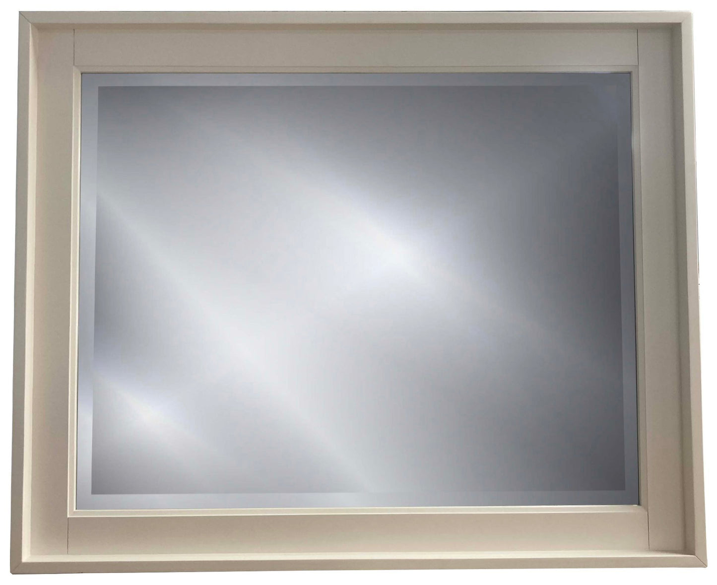 Americana Modern Bedroom - Beveled Landscape Mirror - Cotton