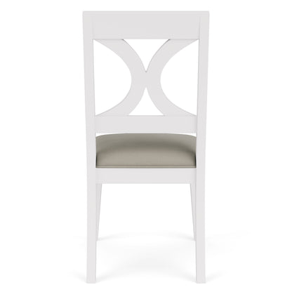 Cora - X-Back Side Chair (Set of 2) - Cloud