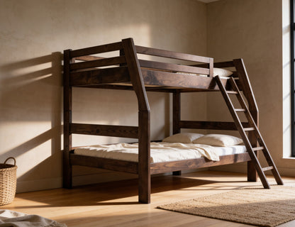 Forte - Bottom Bunk Bed Full - Brown