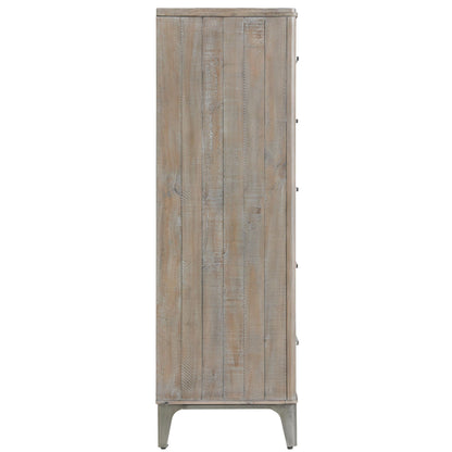 Intrigue - 5 Drawer Chest - Light Brown