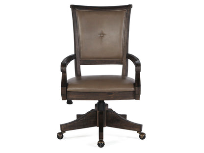 Sutton Place - Swivel Chair - Weathered Charcoal