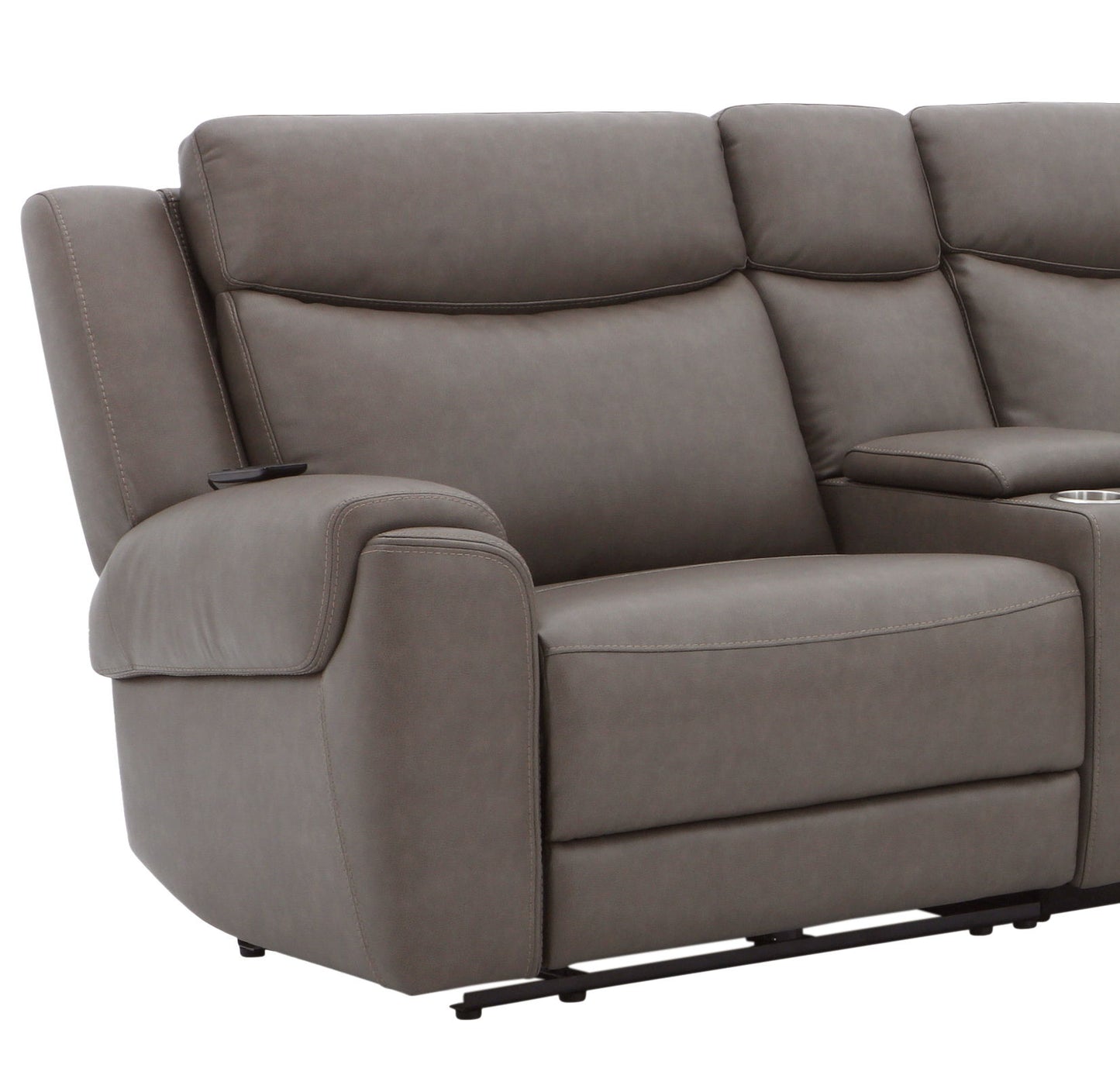 Momentum - Power LAF Zero G Recliner With Heat And Massage P3 - Dark Granite