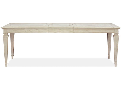 Newport - Rectangular Dining Table - Alabaster