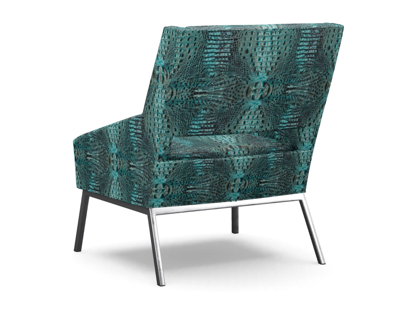 Kitano - Amani Chair With Polised Chrome Base