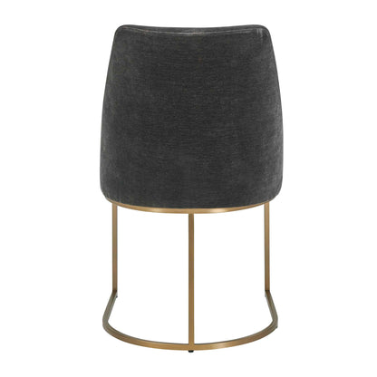 Hanni - Upholstered Dining Chair - Gray