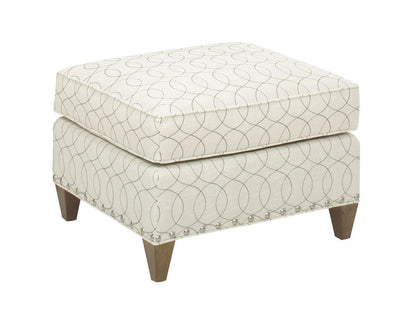 Lexington Upholstery - Chase Ottoman - White