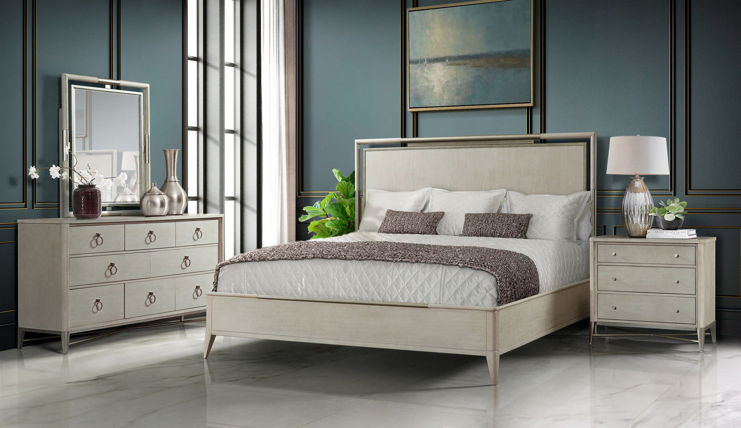 Maisie - 6/0 - 6/6 Panel Footboard - Champagne