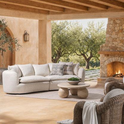 Newport - Outdoor Sofa - Hushed Oat