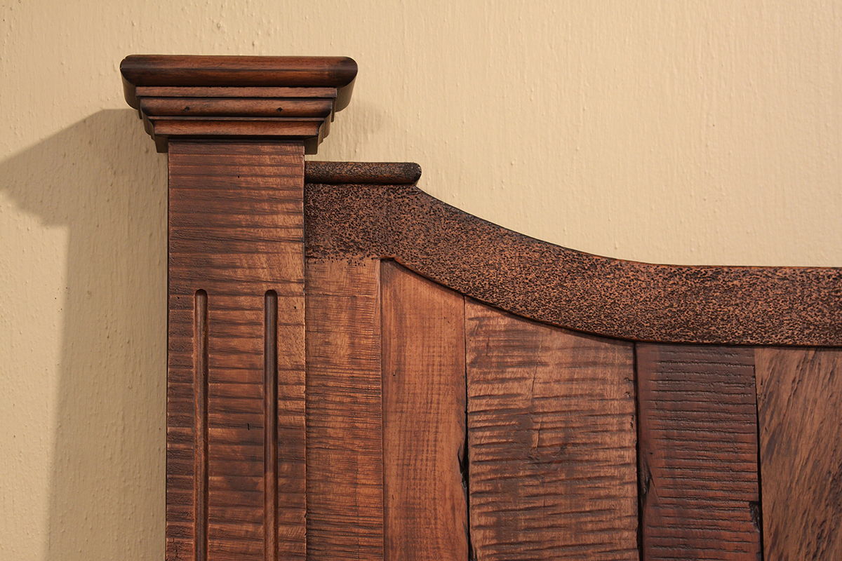 Madeira - Queen Footboard - Deep Brown